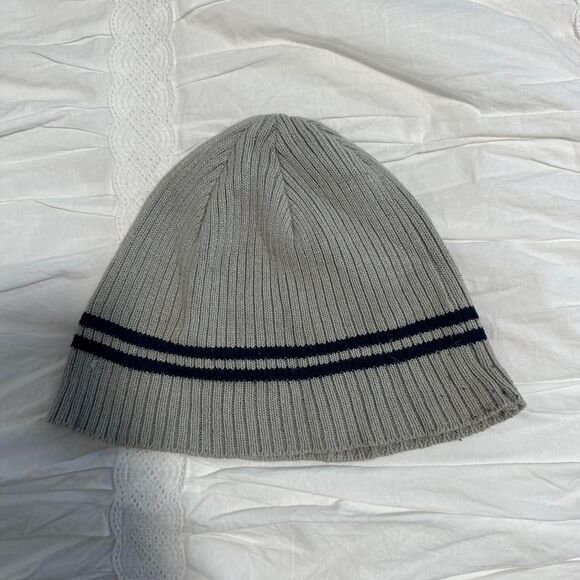 Vintage Nike Penn State Beanie Y2K College Football Prep Knit Hat Tailgate Core - Picture 2 of 2